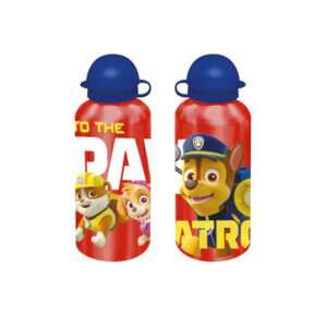 paw-patrol-drinkfles-aluminium-rood