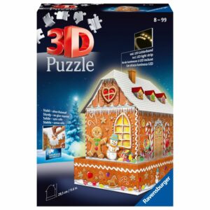 Puzzel 3D Gingerbread Hou