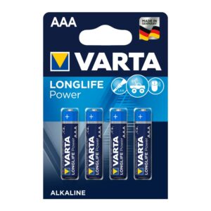 Batterij AAA 4x Varta Alk