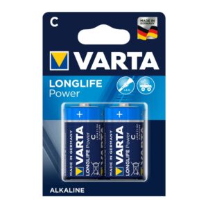 Batterij C 2x Varta Alkal