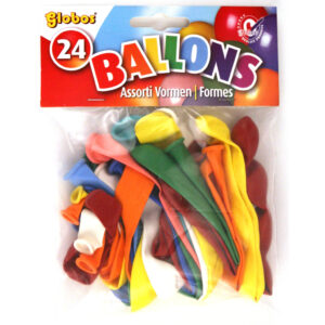 Ballon Vormen 24 Stuks As