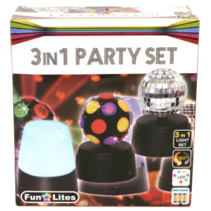 Disco 3 In 1 Party Set B/