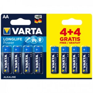 Batterij Varta AA 4+4 Alk
