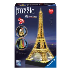 3D Puzzel Eiffeltoren Bij Nacht