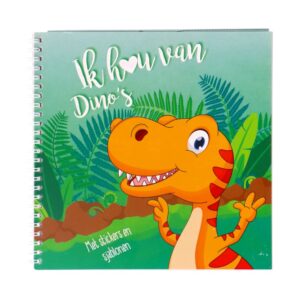 Kleur Doeboek Ik Hou Van Dino's