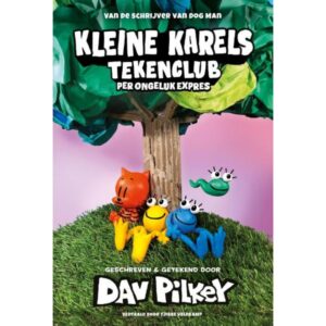 Boek Kleine Karels tekenclub 3  Per ongeluk expres