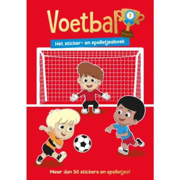 Boek Voetbal Sticker en Speelboek