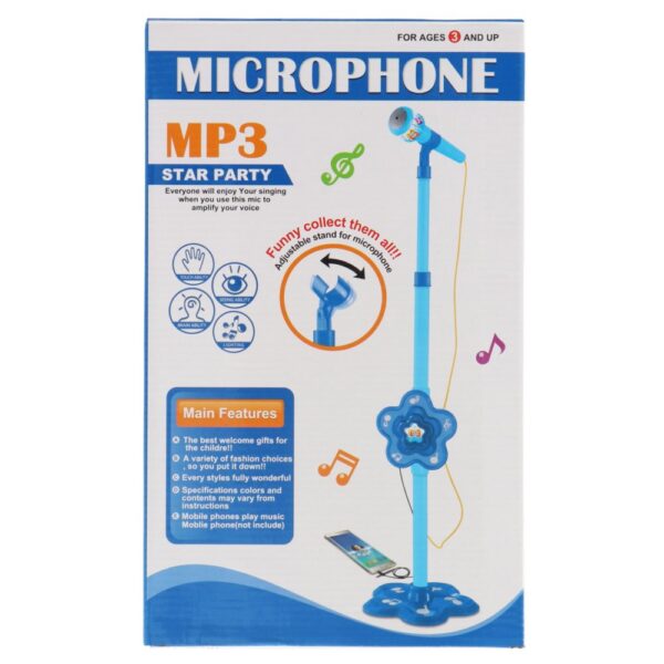 Microfoon Karaoke Blauw