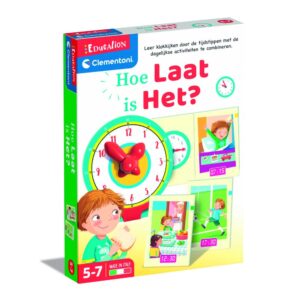 Clementoni leren klok kijken (NL)