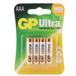 GP Ultra AAA Batterijen 4 stuks