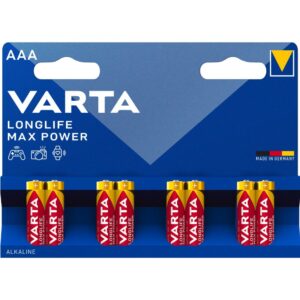Batterij AAA 8x Varta Alkaline Max Power