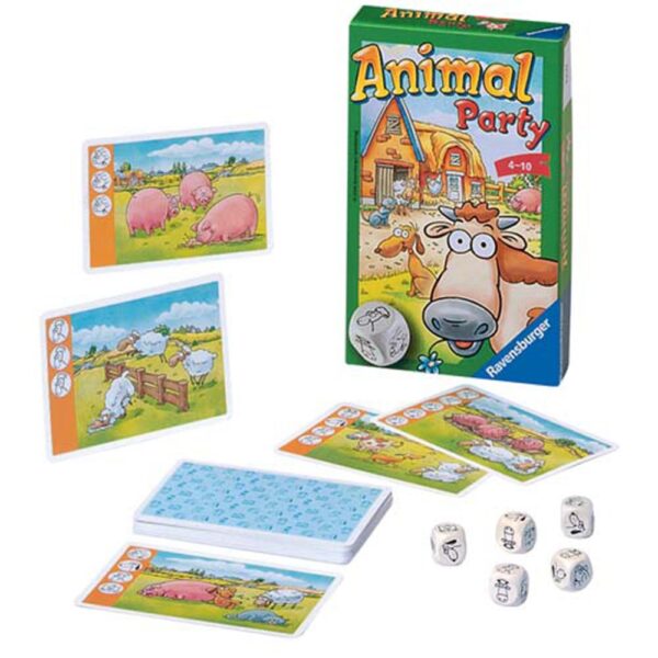 Animal Party Pocket - Reisspel
