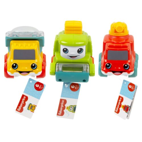 Fisher Price push along voertuigen assorti