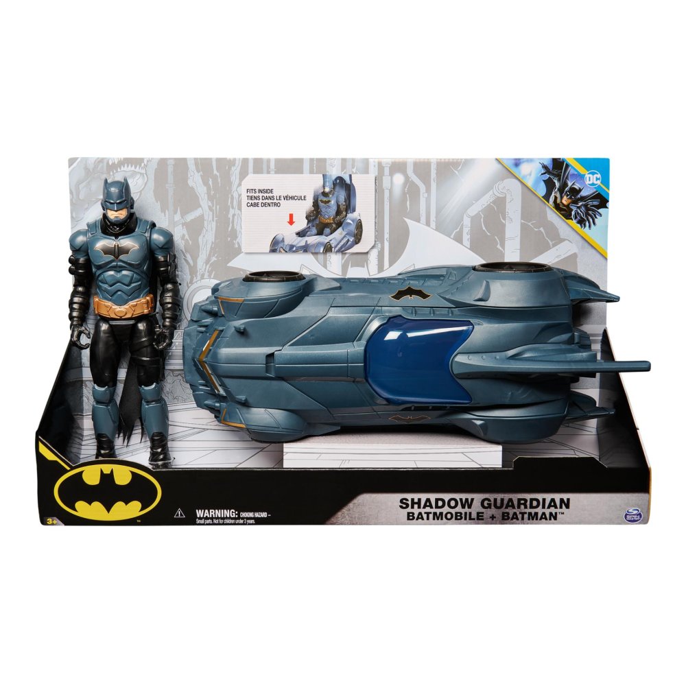 DC Batman Batmobile and 30 cm Figure (Batman)