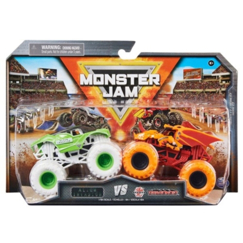 Monster Jam 1:64 2 Pack Bakugan vs Alien