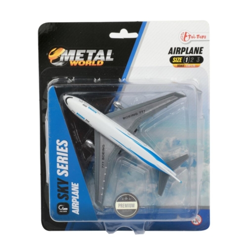 Vliegtuig Boeing 777 Die Cast pull back