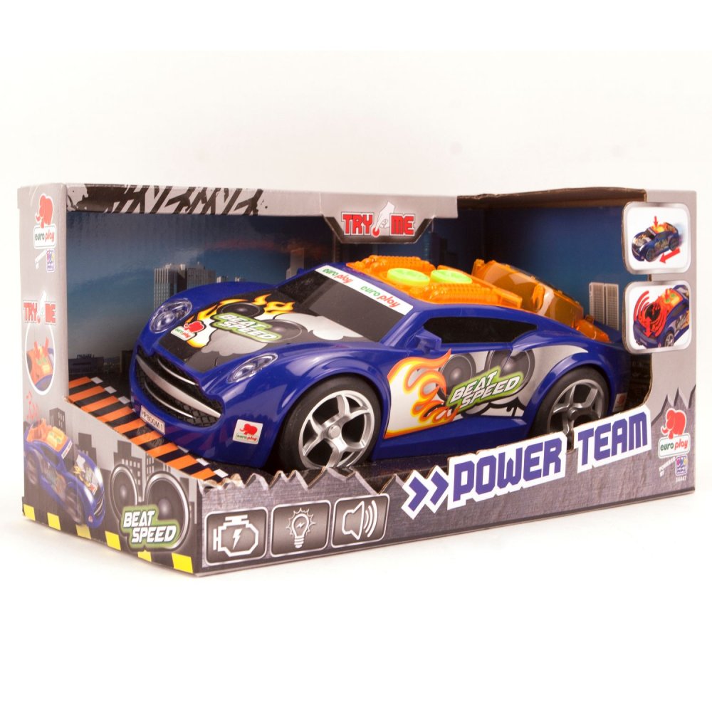 Auto Beatspeed Met Licht en Geluid Battery Operated