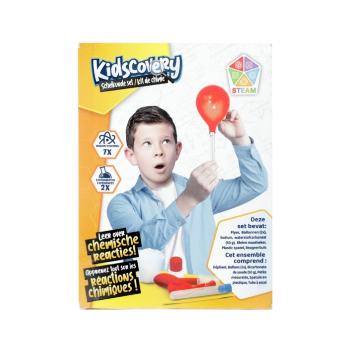 Kidscovery wetenschap scheikunde Nederlands Frans