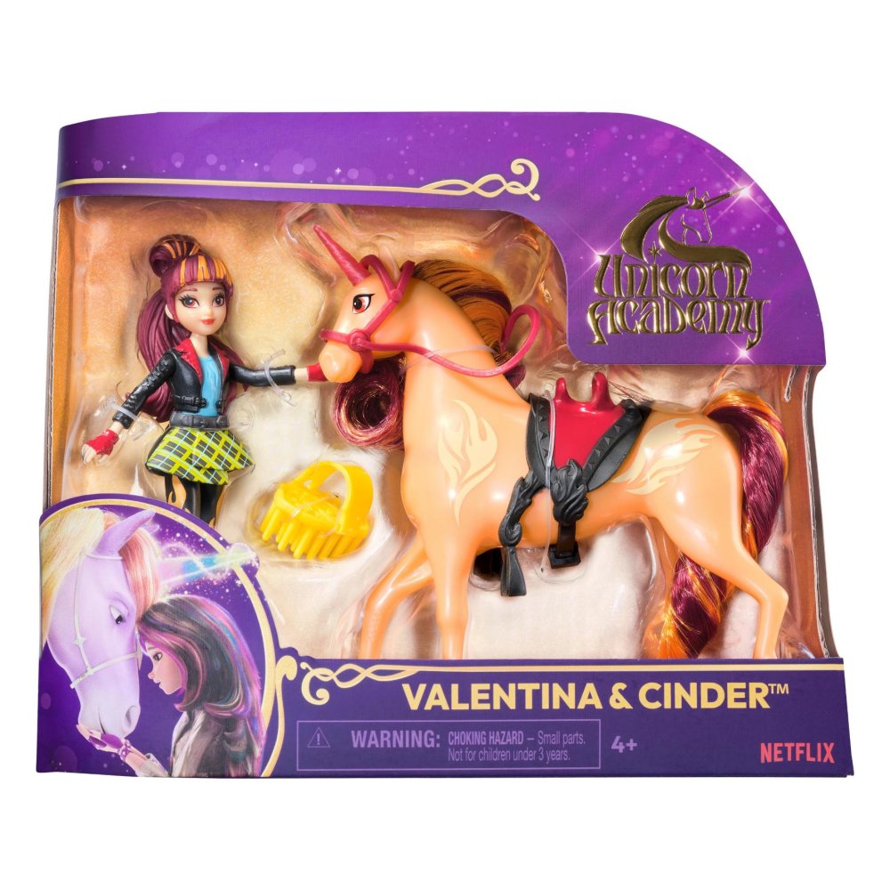 Unicorn Academy Pop Valentina & Unicorn Cinder
