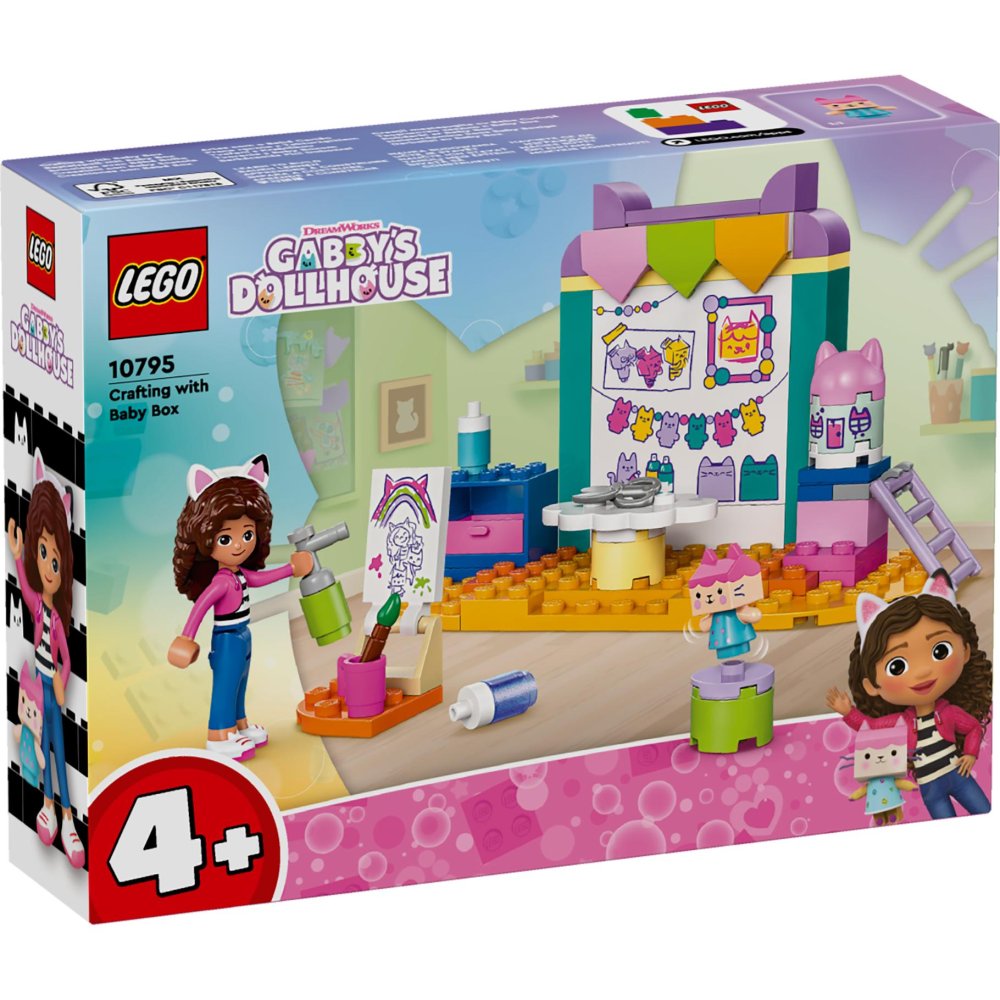 LEGO 10795 Gabby's Dollhouse Knutselen Met Babykitty