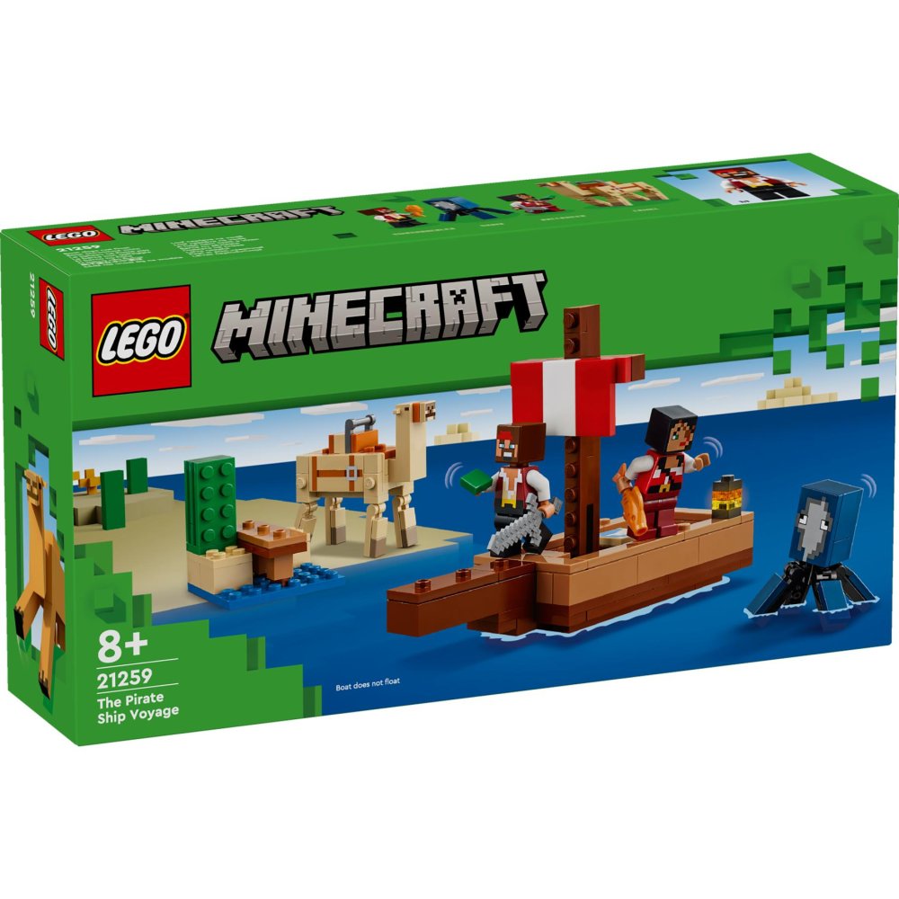 LEGO 21259 Minecraft De Piratenschipreis