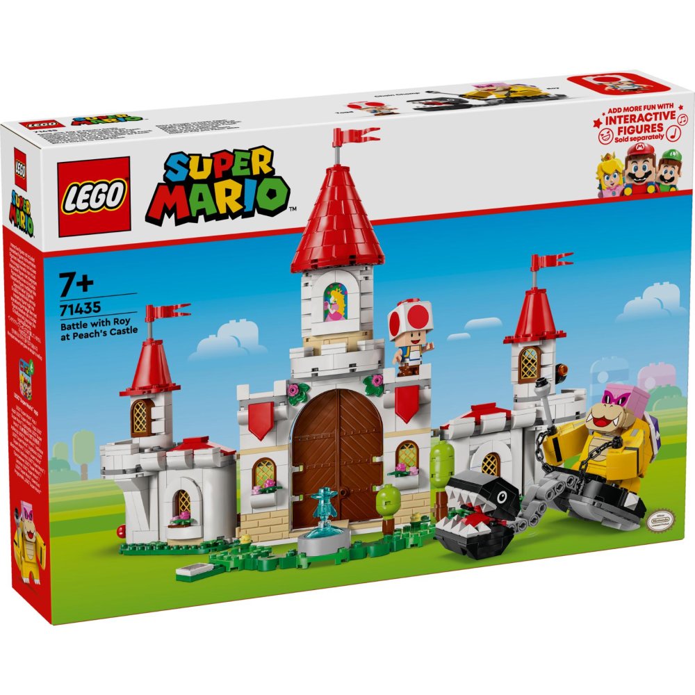 LEGO 71435 Super Mario Gevecht met Roy bij Peach'  kasteel