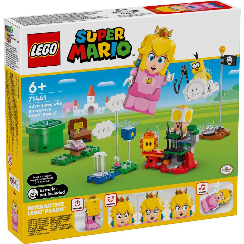 LEGO 71441 Super Mario Avonturen met interactieve  LEGO Peach