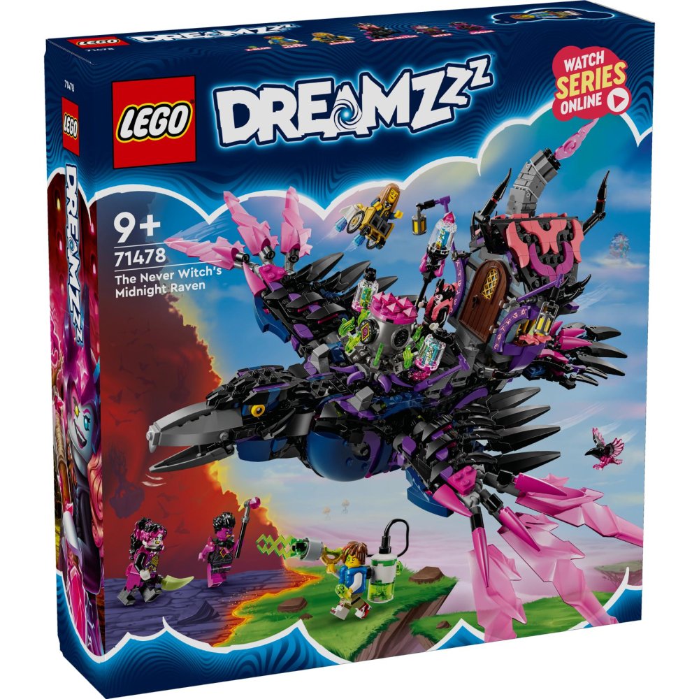 LEGO 71478 Dreamzzz De Middernachtraaf van de Neder Heks