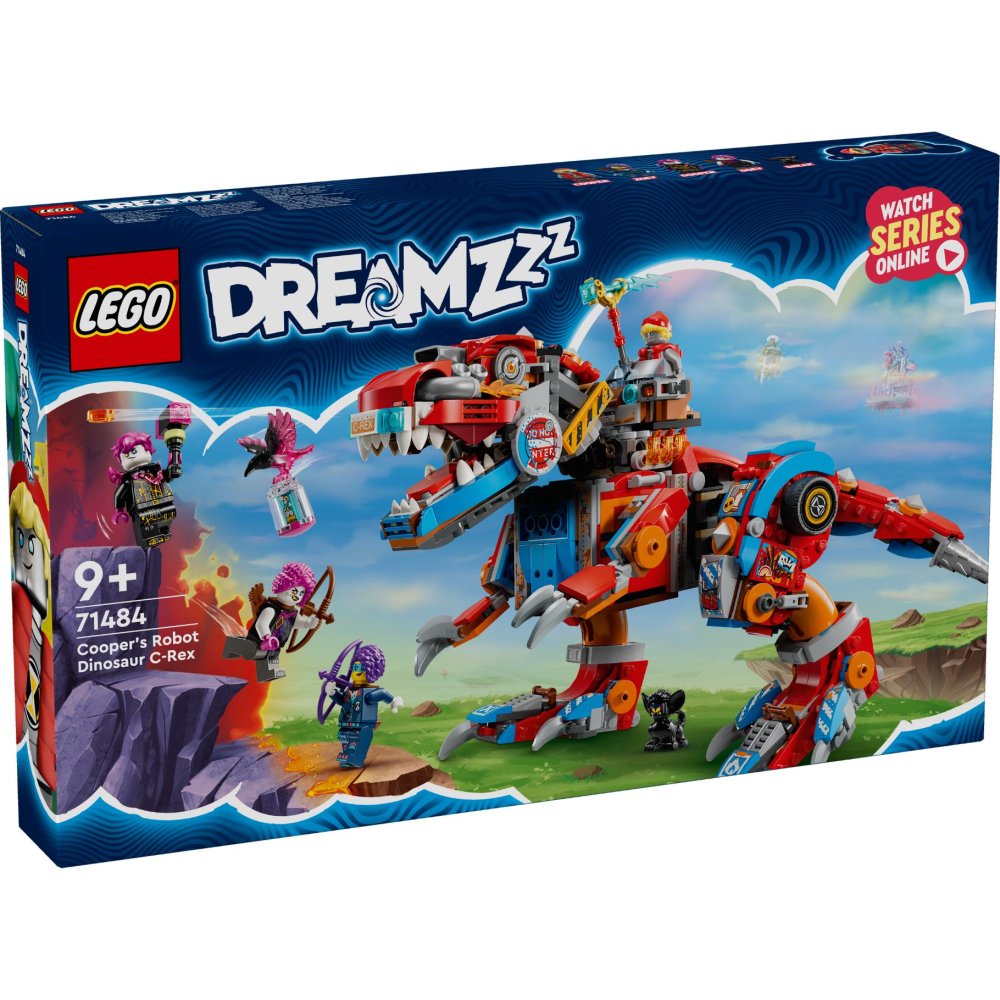 LEGO 71484 Dreamzzz Coopers robotdinosaurus C. Rex
