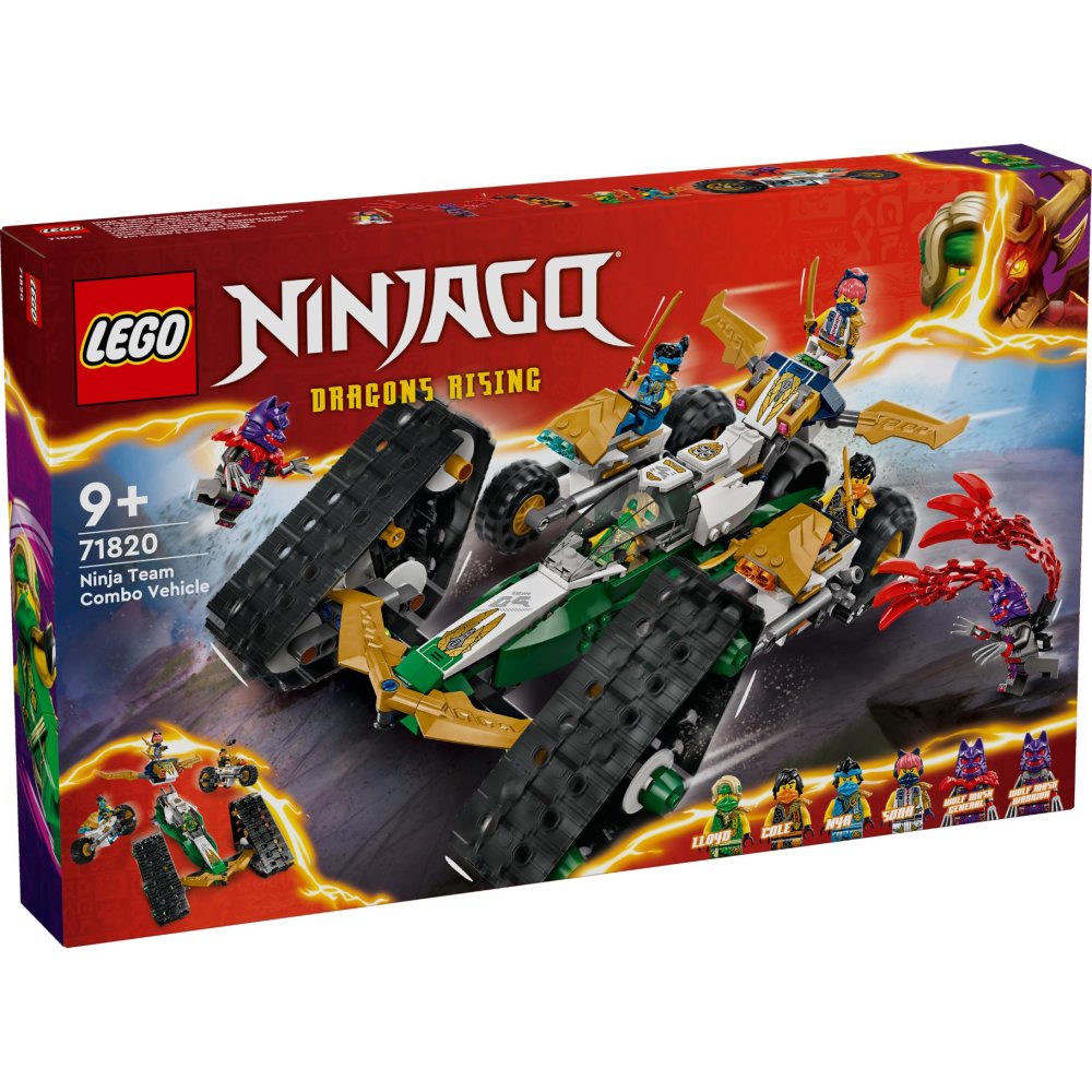 LEGO 71820 Ninjago Ninjateam Combivoertuig