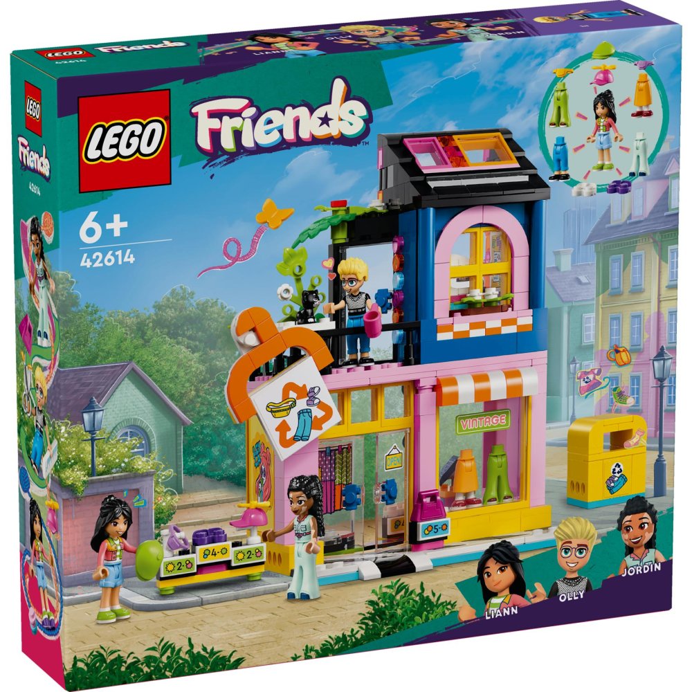 LEGO 42614 Friends Vintage Kledingwinkel