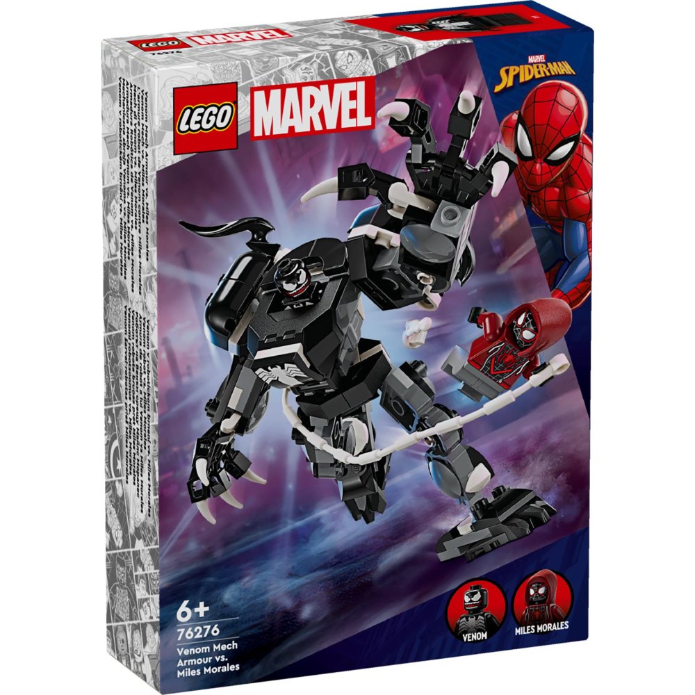 LEGO 76276 Super Heroes Marvel Venom mechapantser vs. Miles Morales