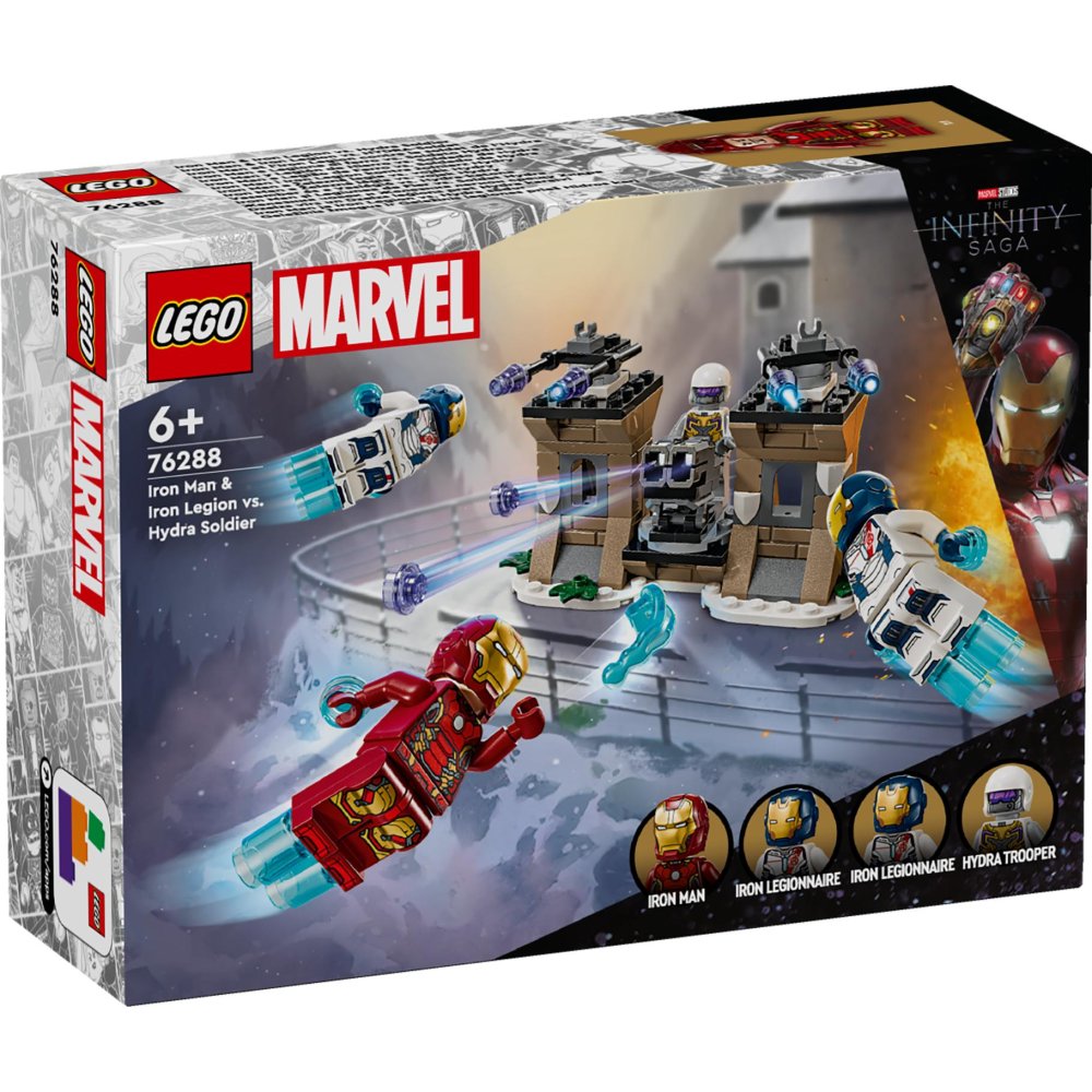 LEGO 76288 Super Heroes Marvel Iron Man & Iron  Legion vs. Hydra soldaat