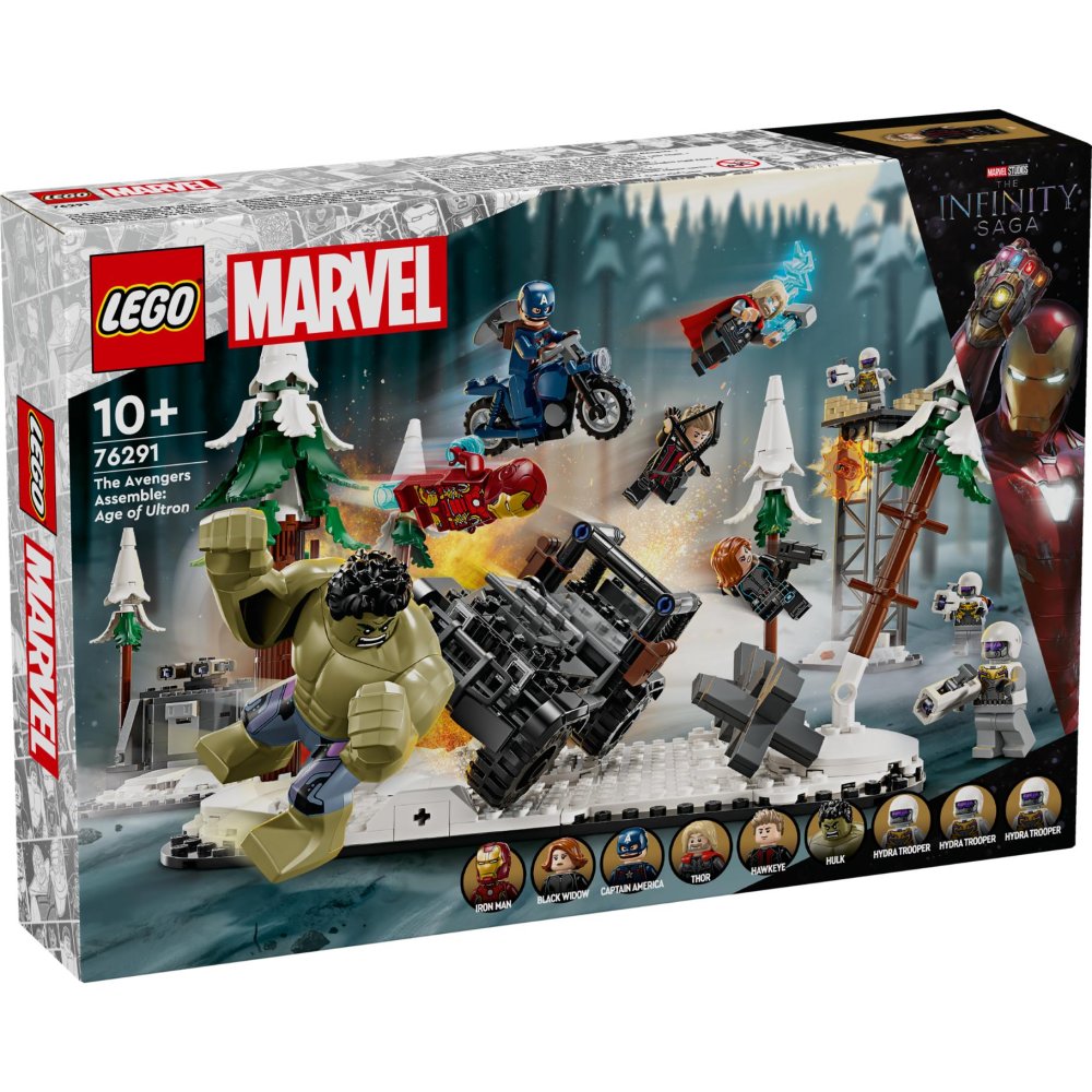 LEGO 76291 Super Heroes Marvel The Avengers  Assemble: Age of Ultron