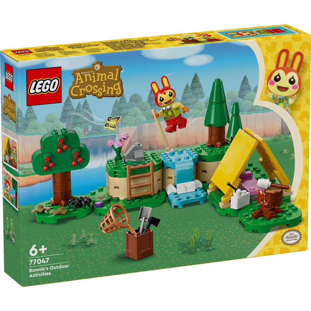 LEGO 77047 Animal Crossing Kamperen met Bunnie