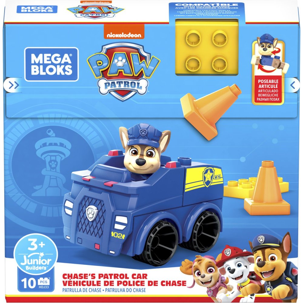 Mega Bloks PAW Patrol Chase's Patrol Car