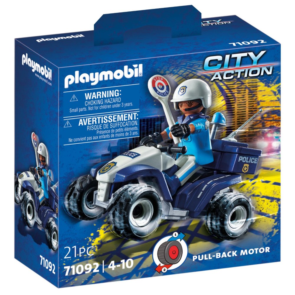 Playmobil 71092 Politie Speed Quad