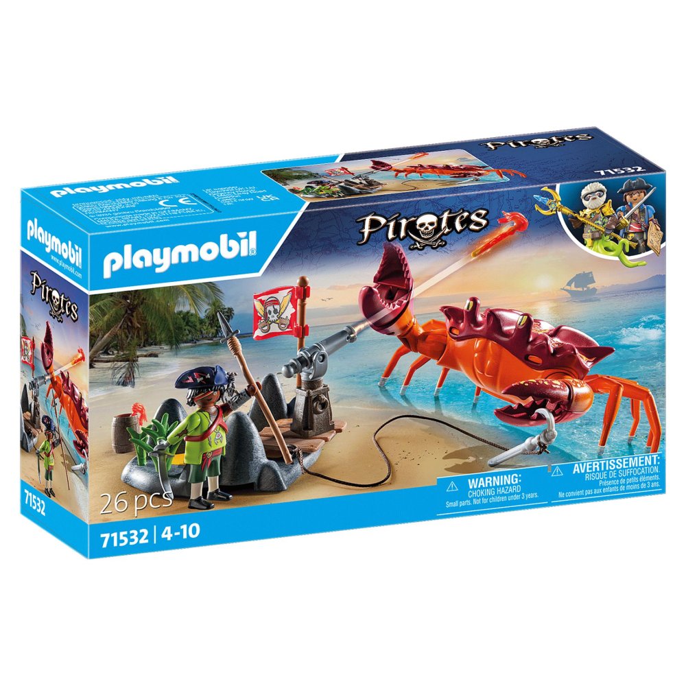 Playmobil 71532 Pirates Strijd Tegen De  Gigantische Krab