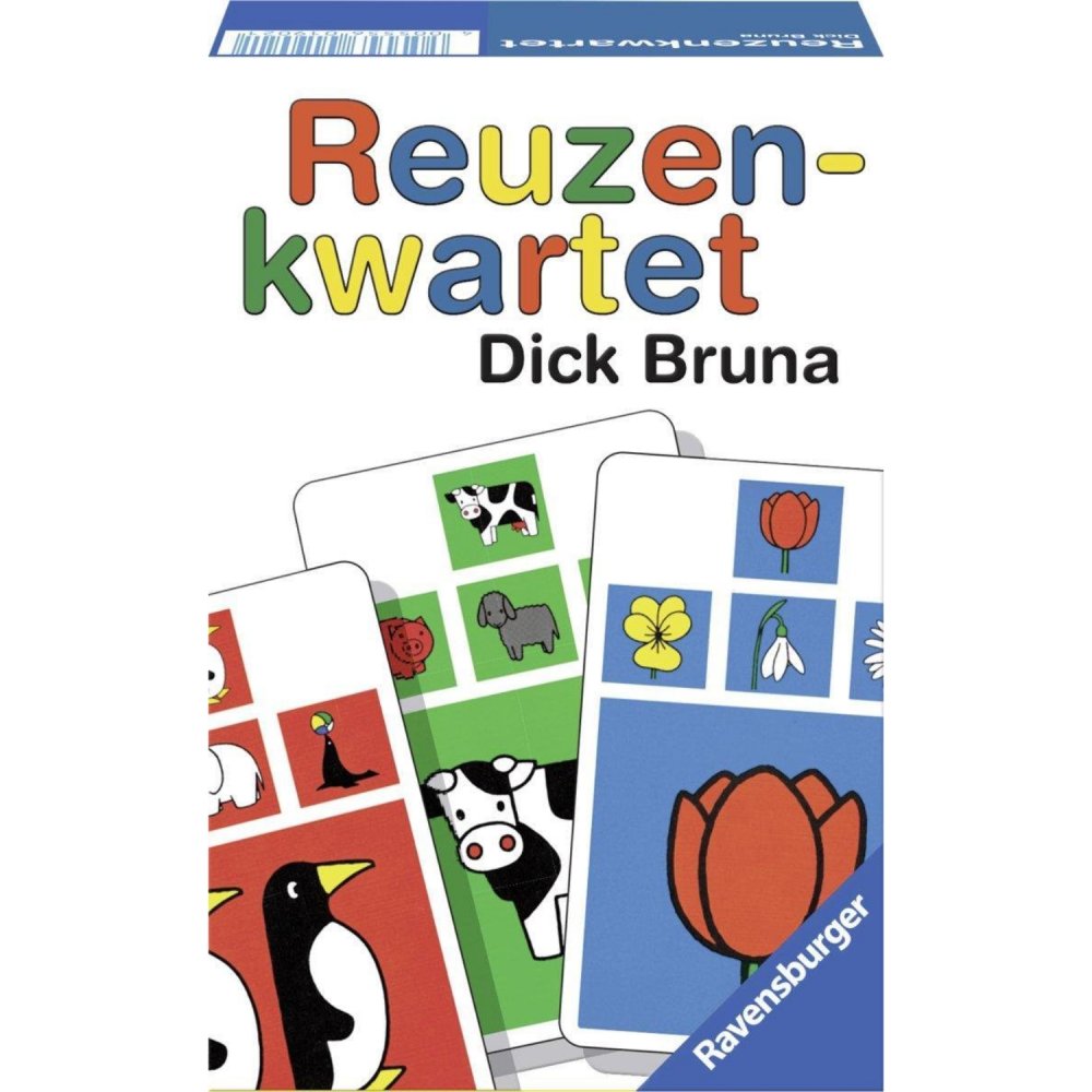 Ravensburger Reuzenkwartet Dick Bruna - Kaartspel