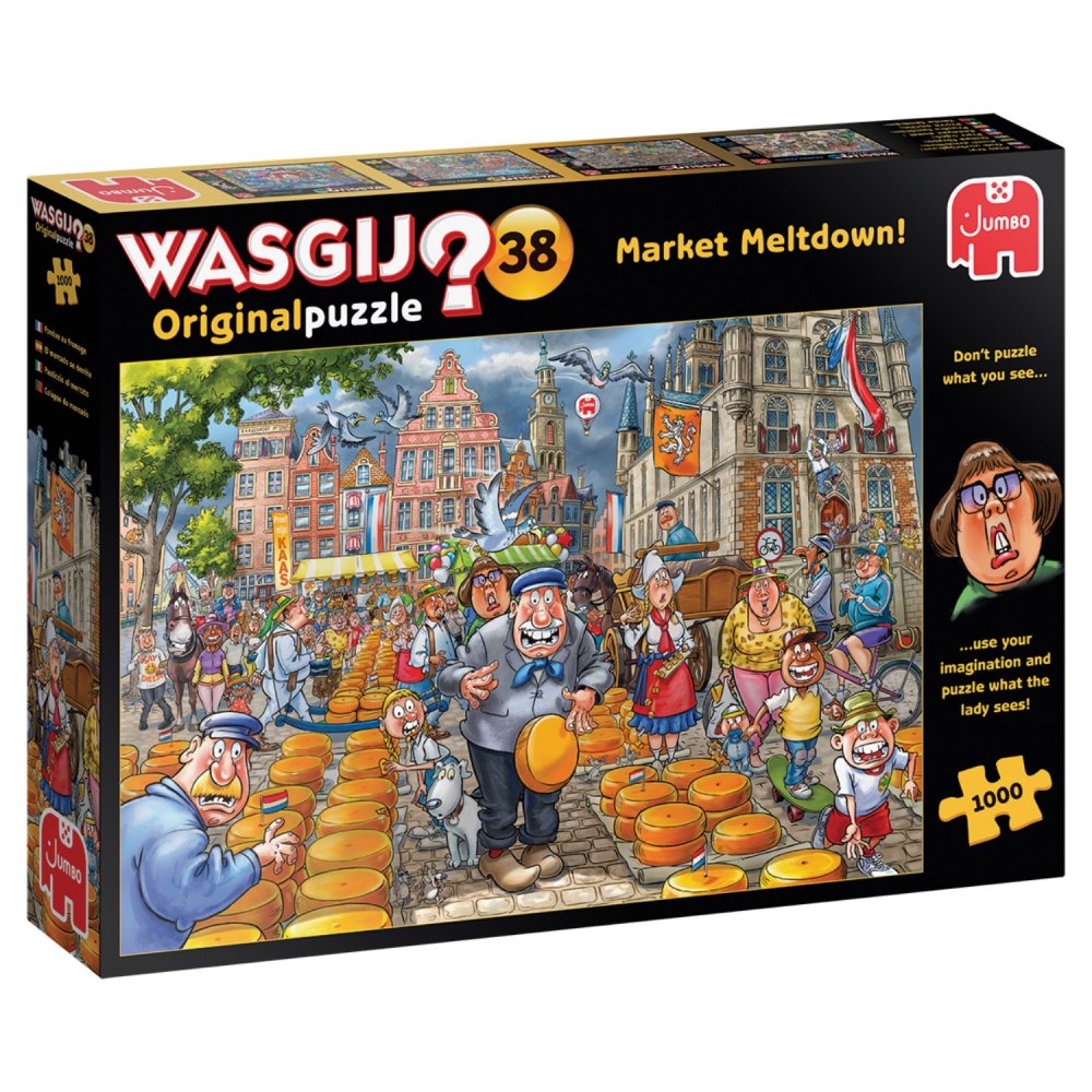Wasgij Original Puzzel 38 1000 Stukjes Kaasalarm