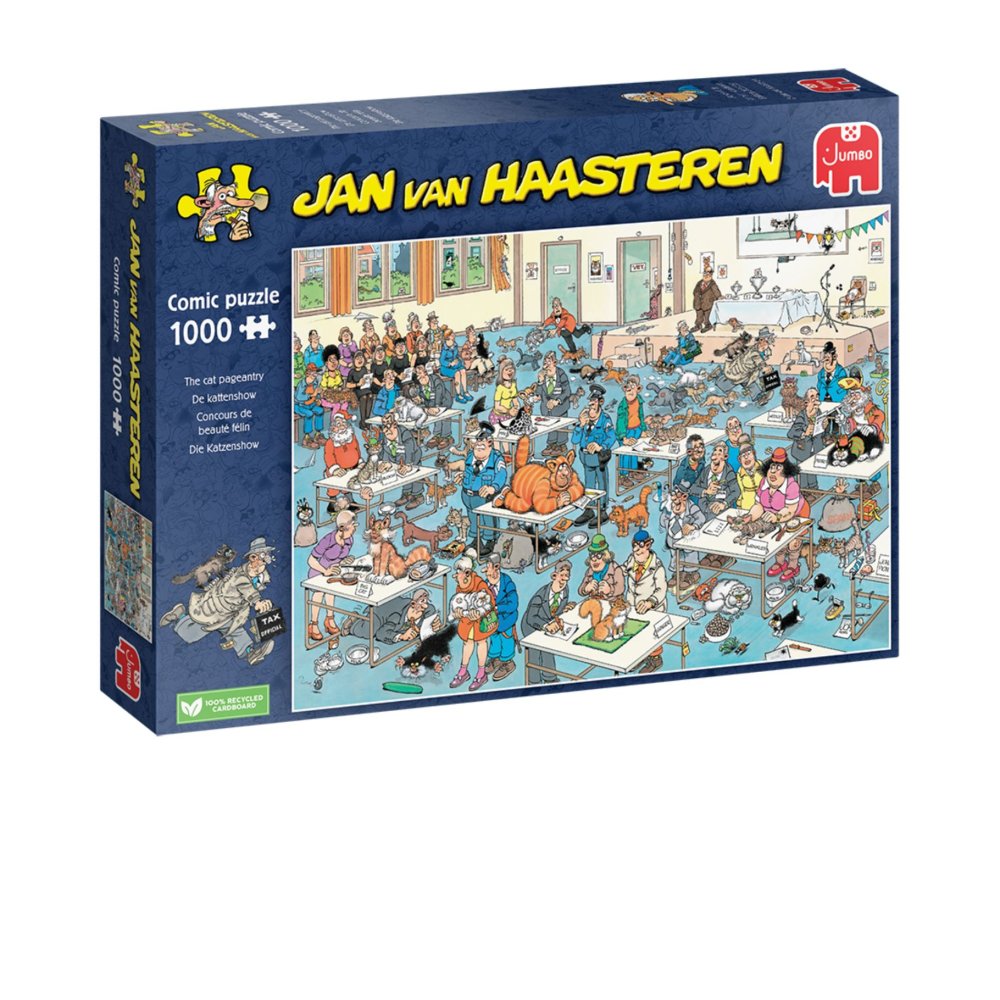 Jan Van Haasteren Puzzel Kattenshow 1000 Stukjes