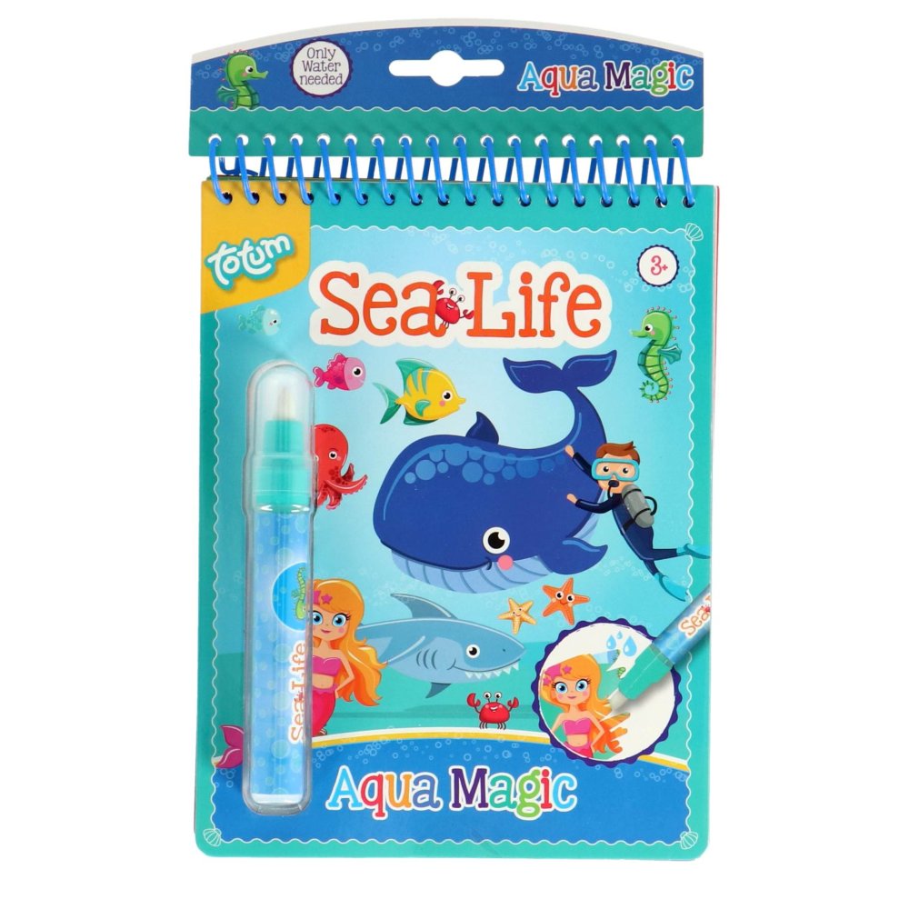 Aqua Magic Sealife schilderen met water