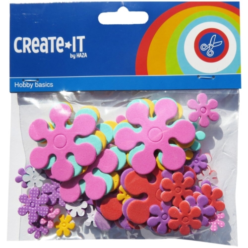 Hobbyset Create-it Foam Bloemen