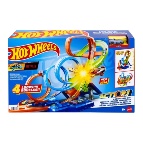 Hot Wheels Action Endless Loop Boosted Set