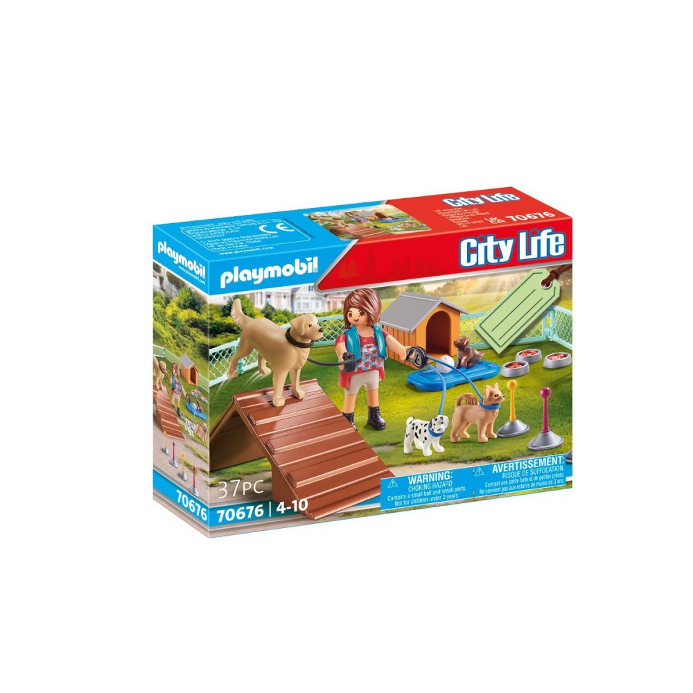 Playmobil Giftset City Life 70676 Hondentrainster