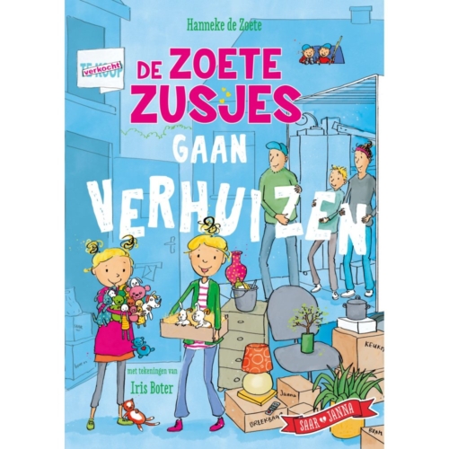 Boek Zoete Zusjes Gaan Verhuizen