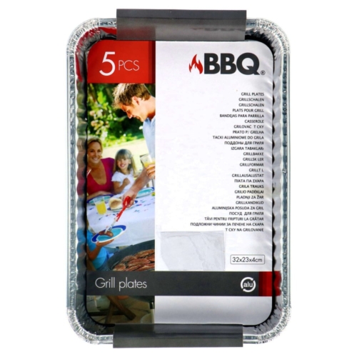 BBQ schalen 5 stuks