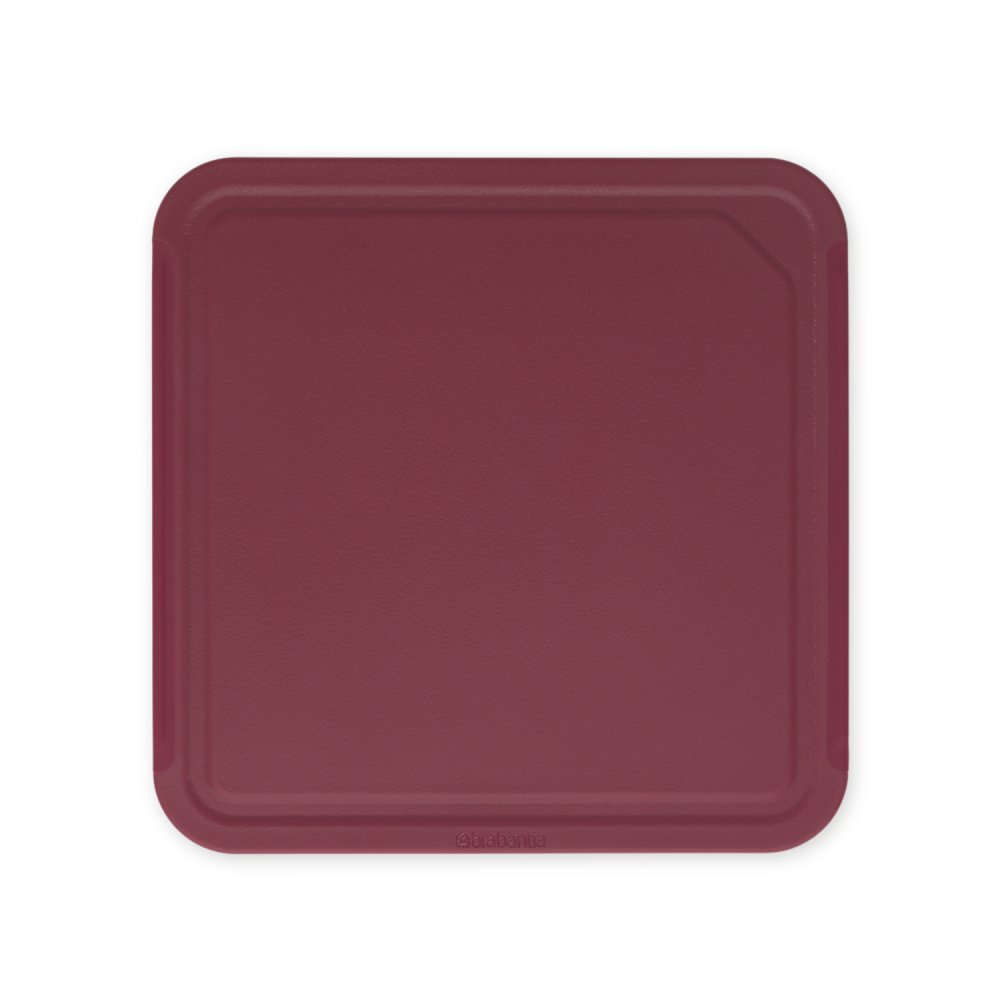 Brabantia snijplank medium Tasty+ aubergine rood