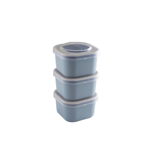 Sigma Lunchbakjes set van 3 Blauw