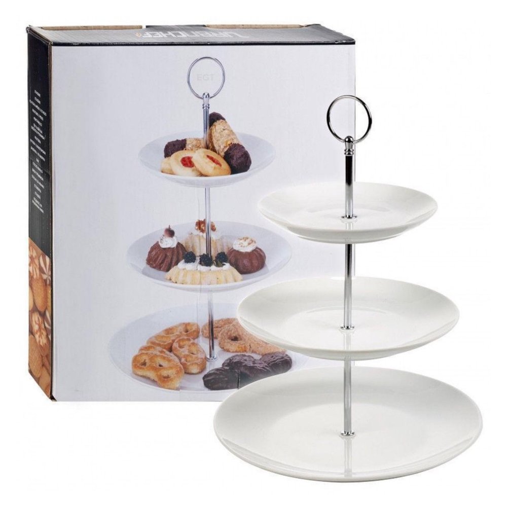 Excellent Houseware etagere 3-laags